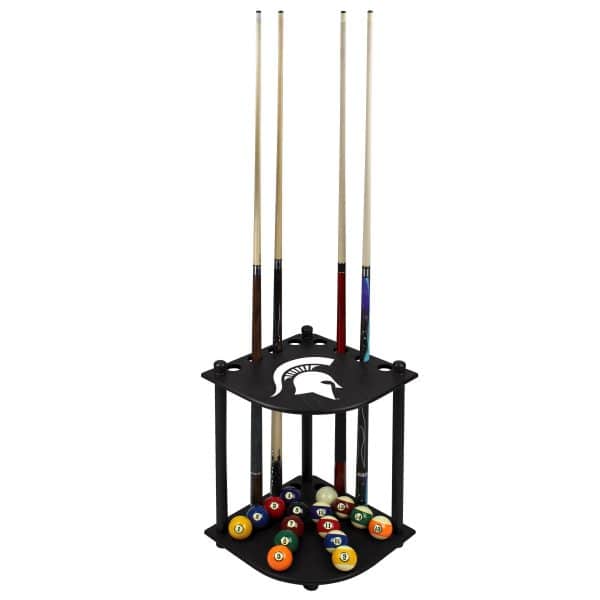 Michigan State Corner Cue Rack 2
