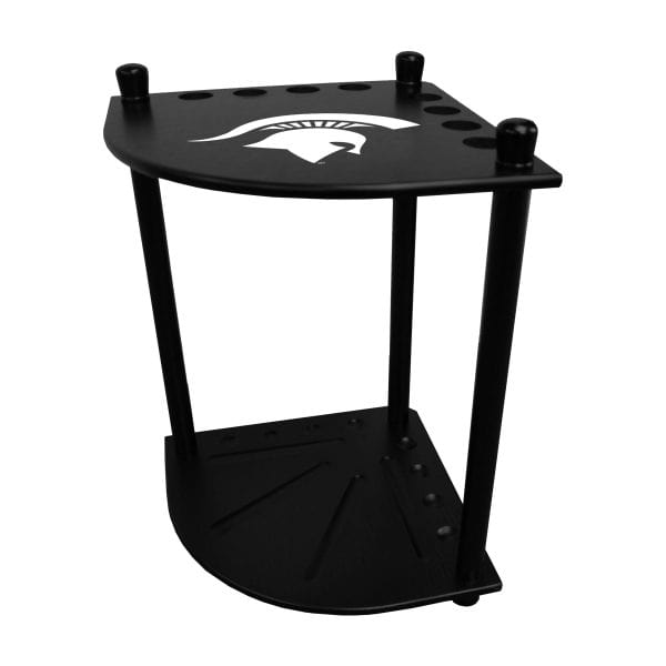 Michigan State Corner Cue Rack 4
