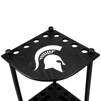 Michigan State Corner Cue Rack
