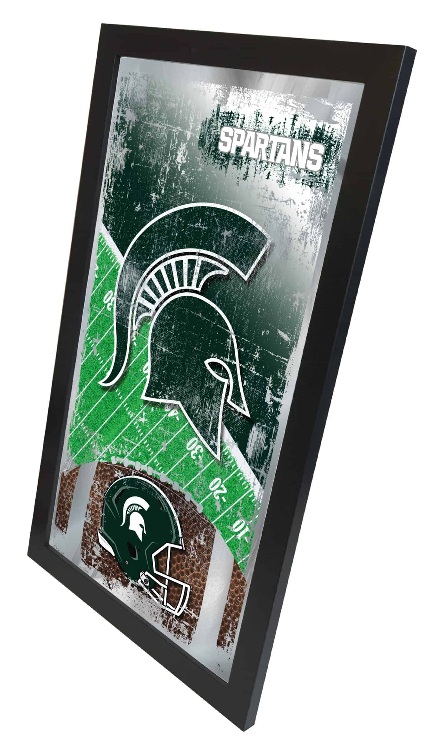 Michigan State University 15x26 Football Wall Mirror 5 Michigan State University 15x26 Football Wall Mirror