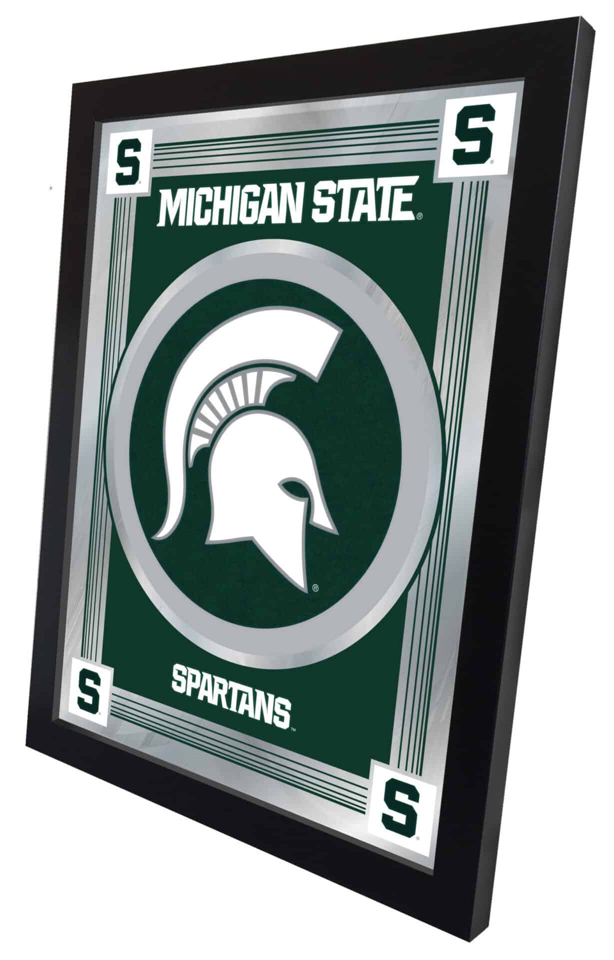Michigan State University 17x22 Logo Wall Mirror 2 Michigan State University 17x22 Logo Wall Mirror - Image 2