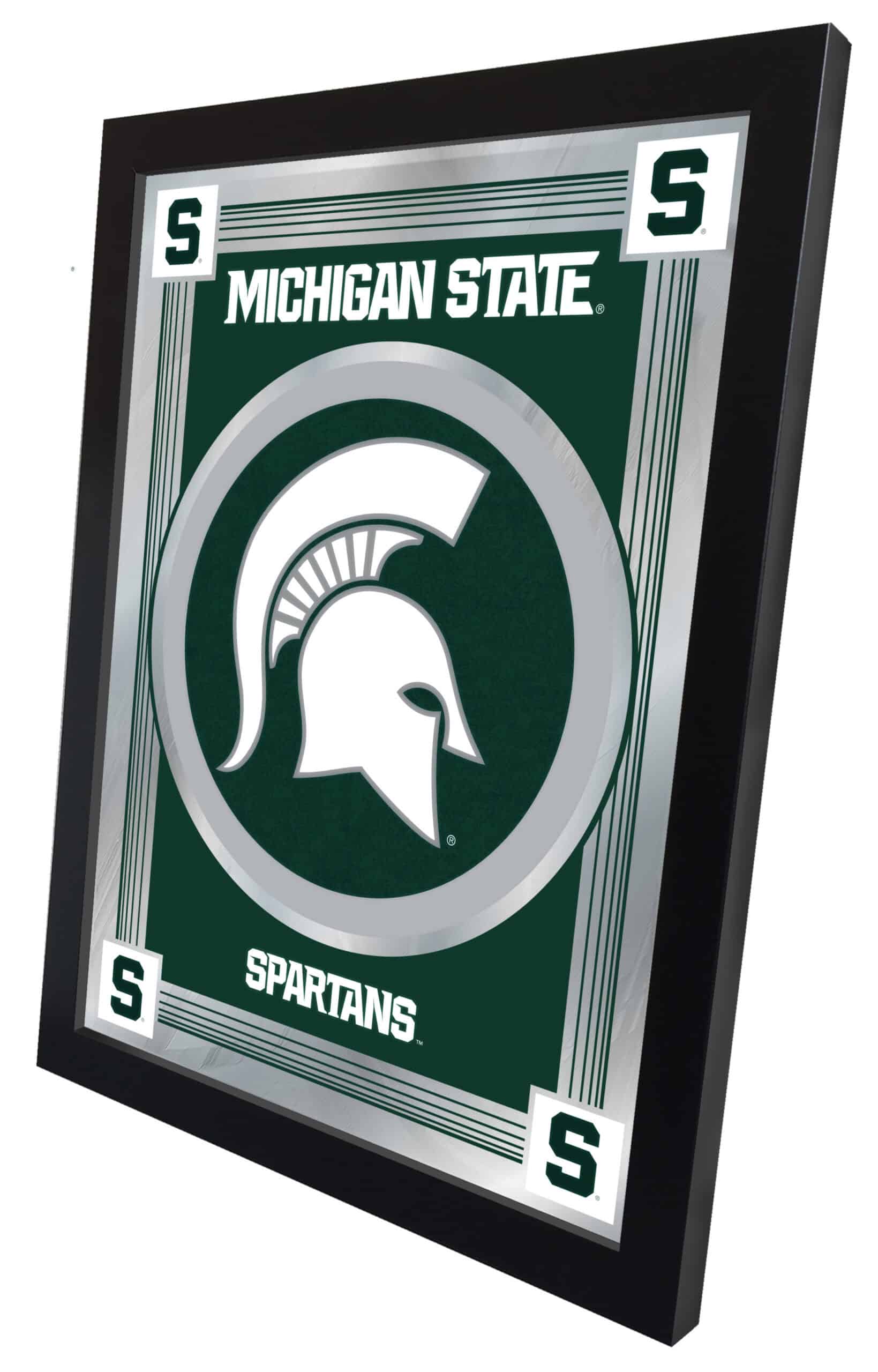 Michigan State University 17x22 Logo Wall Mirror 5 Michigan State University 17x22 Logo Wall Mirror
