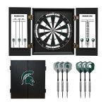 Michigan State University Fan's Choice Dartboard Set 10 Michigan State University Fan's Choice Dartboard Set