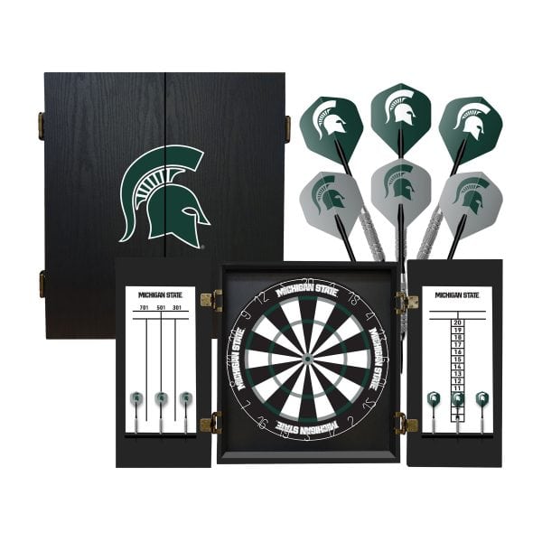 Michigan State University Fans Choice Dartboard Set 3