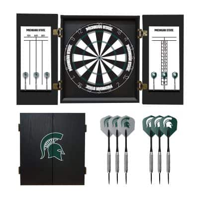 Michigan State University Fan's Choice Dartboard Set
