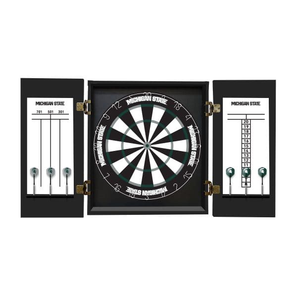 Michigan State University Fans Choice Dartboard Set 6
