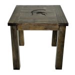 Michigan State University Reclaimed Side Table 8 Michigan State University Reclaimed Side Table
