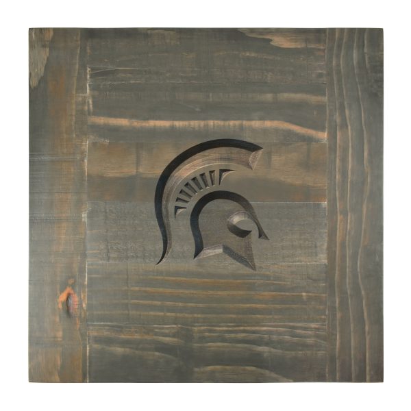 Michigan State University Reclaimed Side Table 3