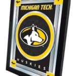 Michigan Tech University 17x22 Logo Wall Mirror