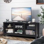 Mid Century Modern 60 Inch TV Stand With Storage