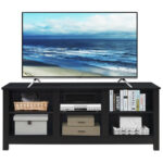 Mid Century Modern 60 Inch TV Stand With Storage
