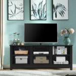 Mid Century Modern 60 Inch TV Stand With Storage