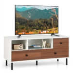 Mid-Century TV Stand with Storage for TVs up to 50 Inches 8 Mid-Century TV Stand with Storage for TVs up to 50 Inches