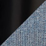 Milan Black Metal Blue Noise Contemporary Chairs (Set of 2) 26 Milan Black Metal Blue Noise Contemporary Chairs (Set of 2)