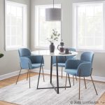 Milan Contemporary Blue Fabric Accent Chairs (Set of 2) 14 Milan Contemporary Blue Fabric Accent Chairs (Set of 2)