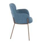 Milan Contemporary Blue Fabric Accent Chairs (Set of 2) 18 Milan Contemporary Blue Fabric Accent Chairs (Set of 2)