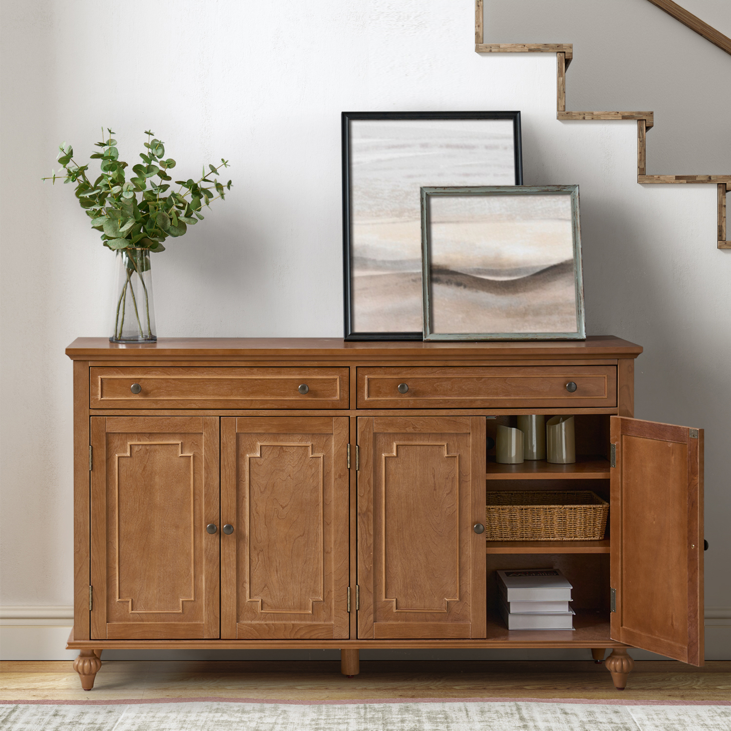 Mildred Acorn French Country Wine Storage Sideboard 3 Mildred Acorn French Country Wine Storage Sideboard - Image 3