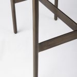 Millie 16.75 X 17.75 X 26.25 Hair-on-hide Seat W/ Gold Metal Frame Counter Stool