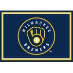 Milwaukee Brewers 3x4 Spirit Rug Officially Licensed MLB