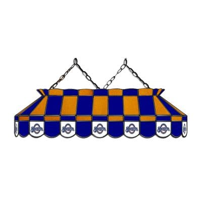 Milwaukee Brewers 40 Inch Stained Glass Billiard Lamp