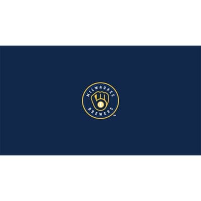 Milwaukee Brewers 8 ft Pool Table Cloth