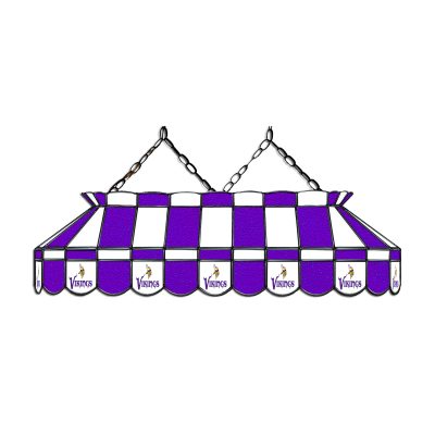 Minnesota Vikings 40 Inch Stained Glass Billiard Lamp
