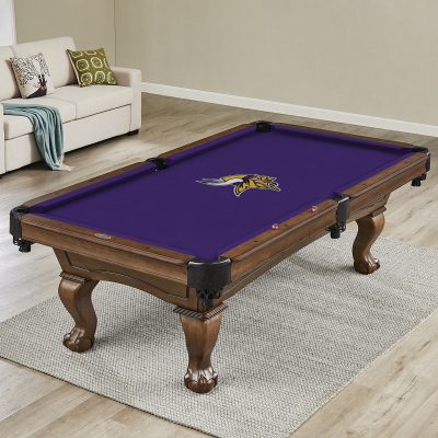 Minnesota Vikings 8 ft Polyester Anti Friction Billiard Cloth