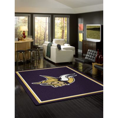 Minnesota Vikings 8x11 Officially Licensed Spirit Area Rug