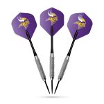 Minnesota Vikings Bristle Dartboard Cabinet Set