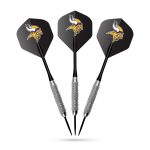Minnesota Vikings Bristle Dartboard Cabinet Set