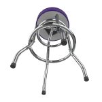 Minnesota Vikings Chrome Logo American Crafted Bar Stool