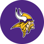 Minnesota Vikings Chrome Logo American Crafted Bar Stool