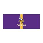 Minnesota Vikings Chrome USB Charging Lamp with Shade Insert