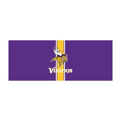 Minnesota Vikings Chrome USB Charging Lamp with Shade Insert