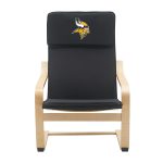 Minnesota Vikings Embroidered Birch Bentwood Accent Chair
