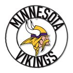 Minnesota Vikings Wrought Iron 24 Inch Wall Art
