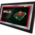 Minnesota Wild 15x26 Hockey Collector Mirror 4 Minnesota Wild 15x26 Hockey Collector Mirror