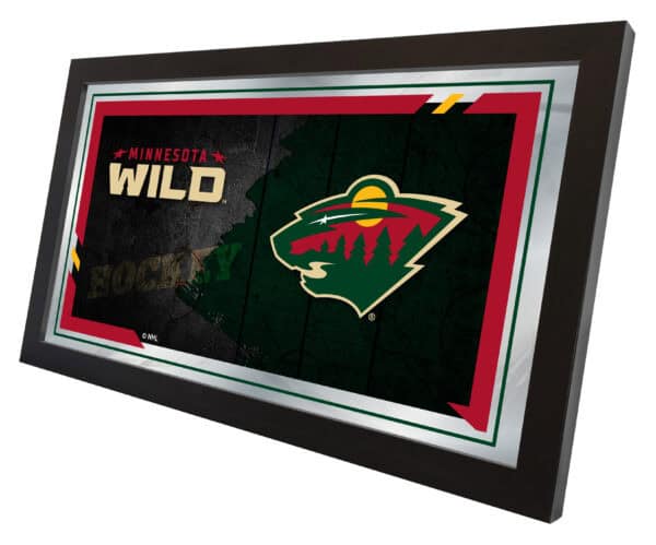 Minnesota Wild 15x26 Hockey Collector Mirror