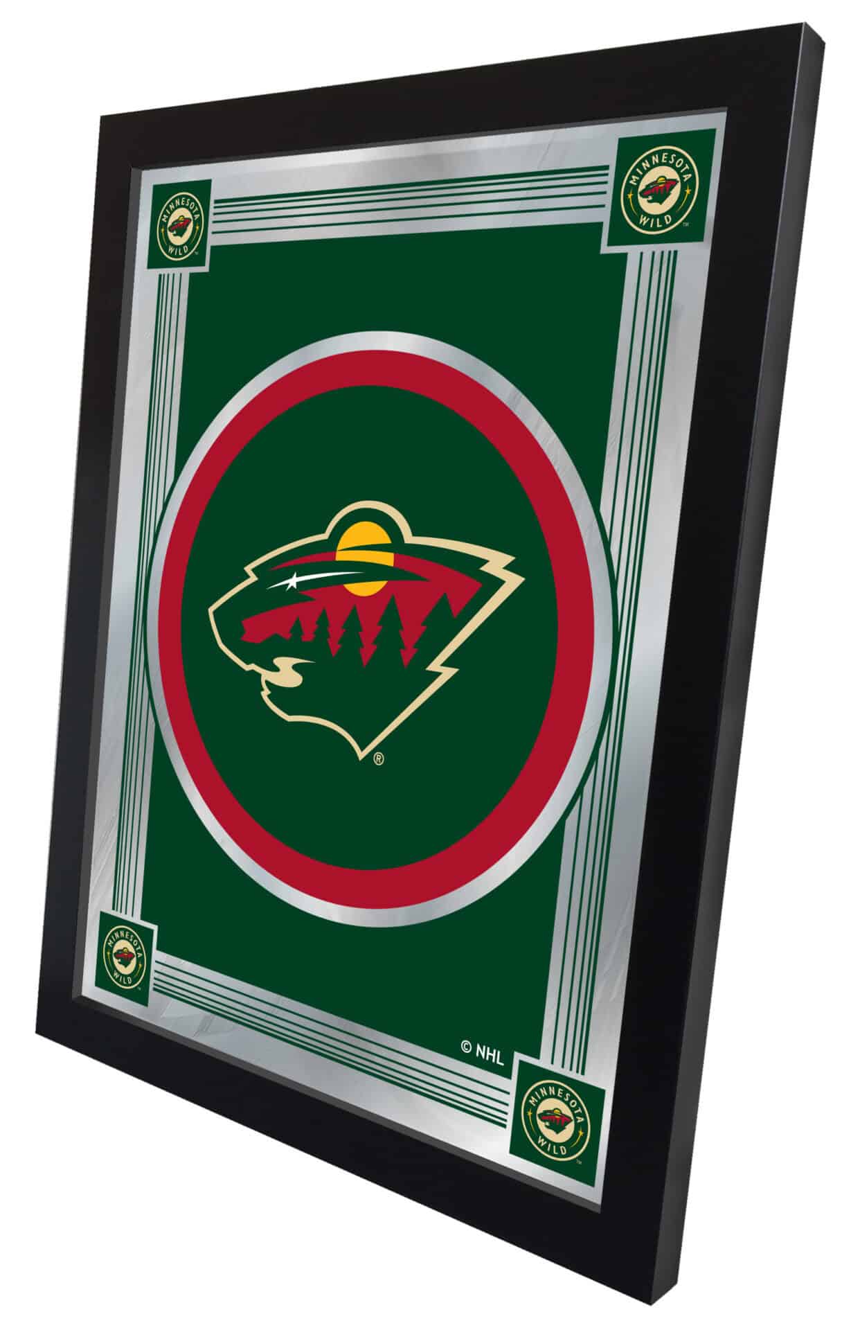 Minnesota Wild 17x22 Logo Wall Mirror 2 Minnesota Wild 17x22 Logo Wall Mirror - Image 2
