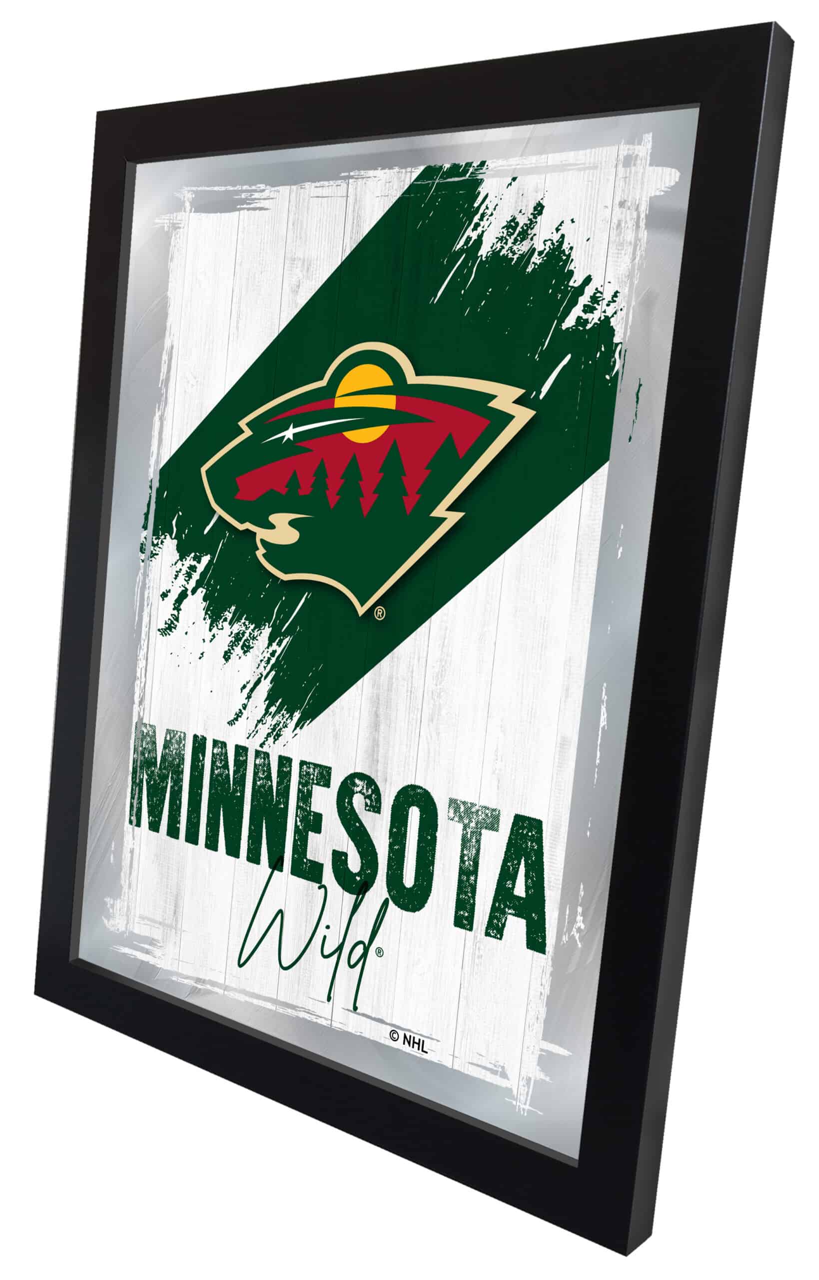 Minnesota Wild 17x22 Logo Wall Mirror (Alternate) 5 Minnesota Wild 17x22 Logo Wall Mirror (Alternate)