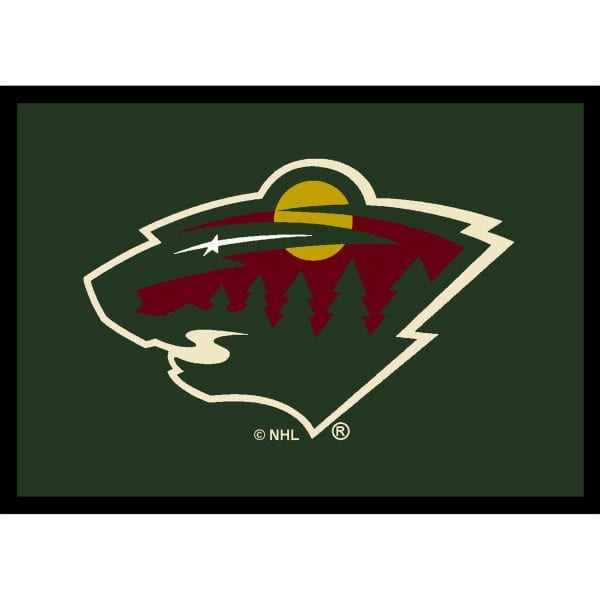Minnesota Wild 6x8 Spirit Rug 1