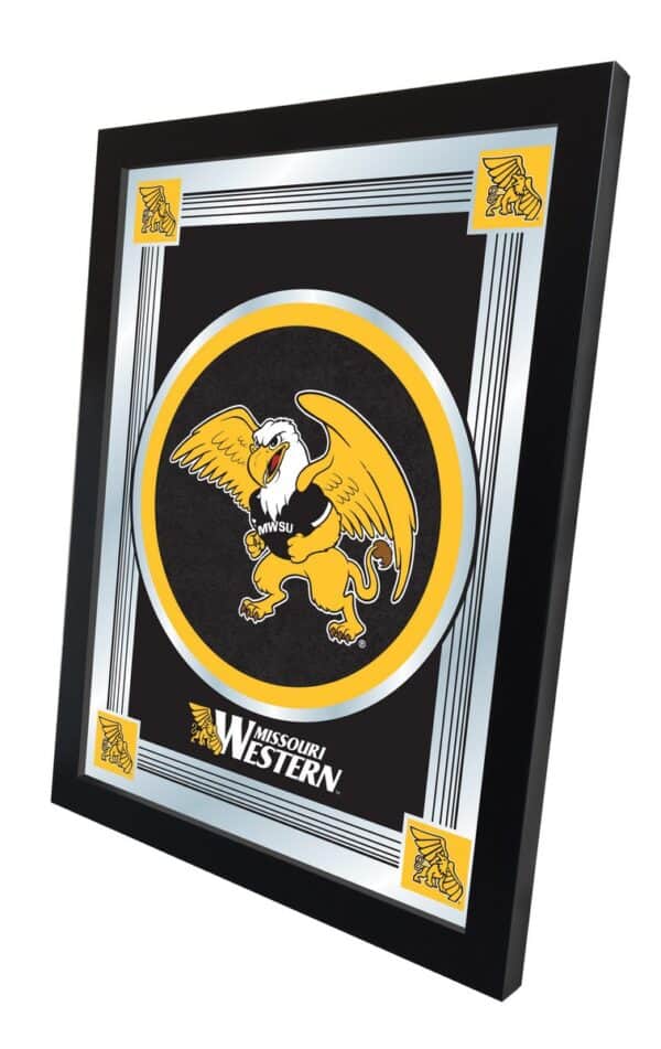 Missouri Western State University 17x22 Logo Wall Mirror