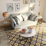 Modern Faux Marble Coffee Table and Side Tables with Steel Base (Set of 3) 22 Modern Faux Marble Coffee Table and Side Tables with Steel Base (Set of 3)