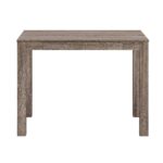 Modern Oak Finish Home Office Desk with Storage Drawer 7 Modern Oak Finish Home Office Desk with Storage Drawer