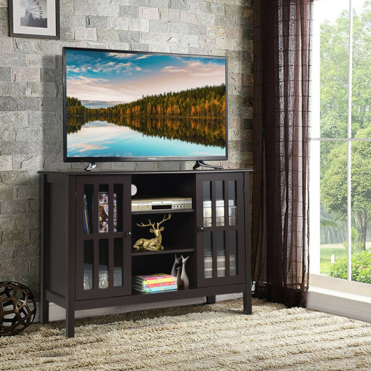 Modern Wooden TV Cabinet with Storage for 50 Inch TV 13 Modern Wooden TV Cabinet with Storage for 50 Inch TV - Image 13