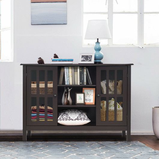 Modern Wooden TV Cabinet with Storage for 50 Inch TV 8 Modern Wooden TV Cabinet with Storage for 50 Inch TV - Image 8