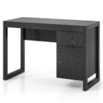 Modern Writing Desk with Drawer, Cabinet, and Spacious Worktop 25 Modern Writing Desk with Drawer, Cabinet, and Spacious Worktop