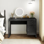 Modern Writing Desk with Drawer, Cabinet, and Spacious Worktop 27 Modern Writing Desk with Drawer, Cabinet, and Spacious Worktop