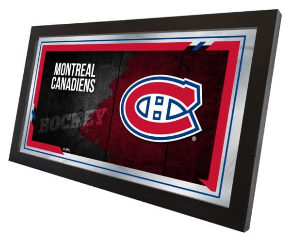 Montreal Canadiens 15x26 Hockey Collector Mirror