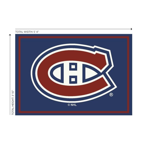 Montreal Canadiens 4x6 Spirit Rug 2